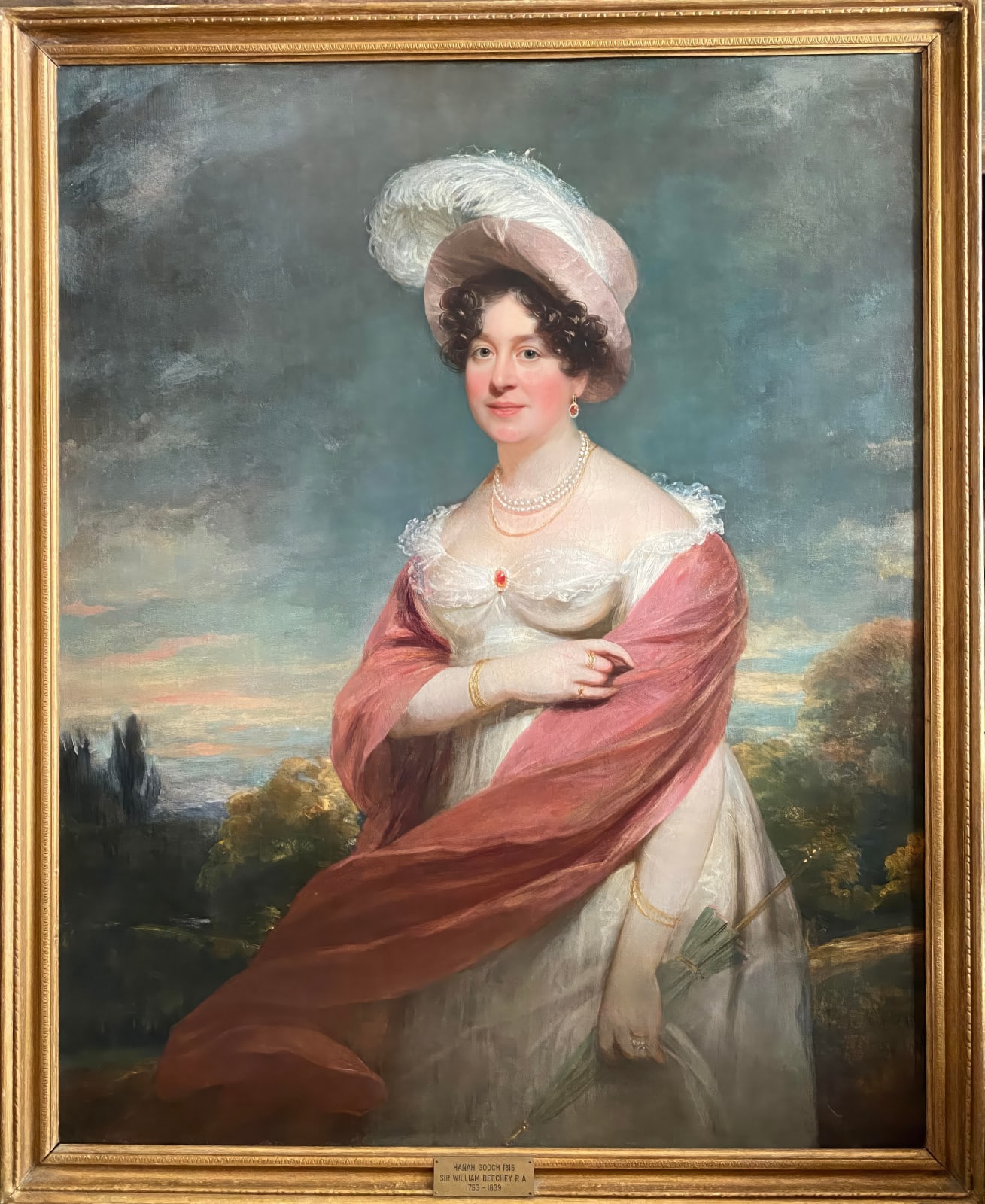 Sir William Beechy, Portrait of Hanna Gooch, 1816