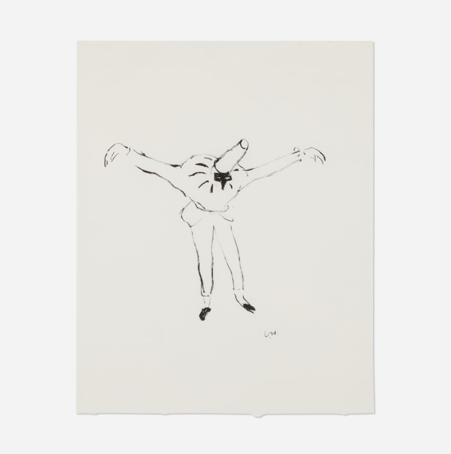 David Hockney, Untitled (Punchinello), 1983
