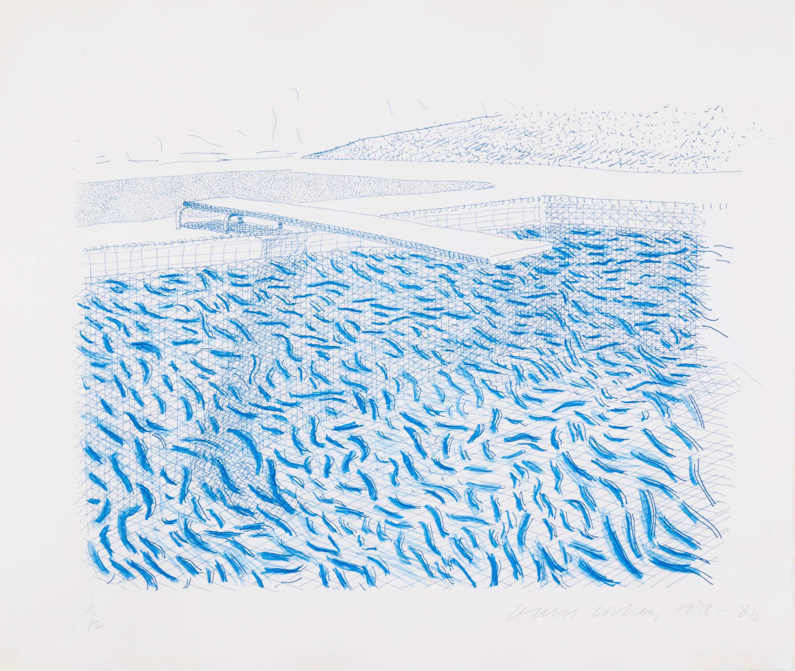 David Hockney, Untitled, 1978-80