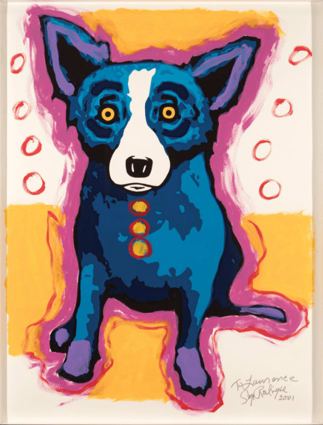 George Rodrigue, Big Blue Dog, 2001