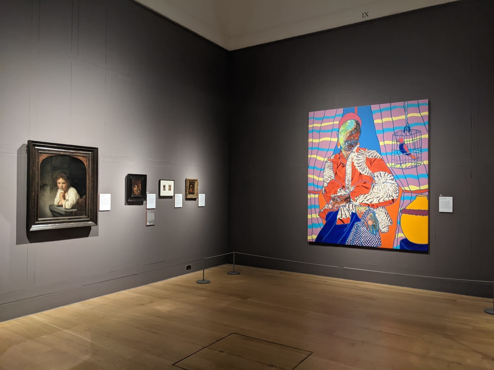 Ajarb Bernard Ategwa, Posing with my Parrot, 2021