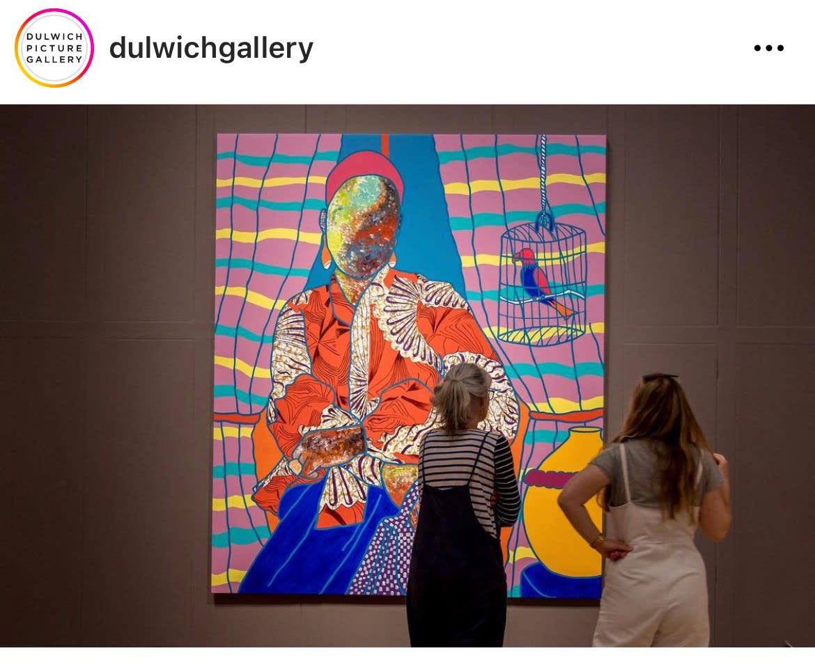 Ajarb Bernard Ategwa, Posing with my Parrot, 2021