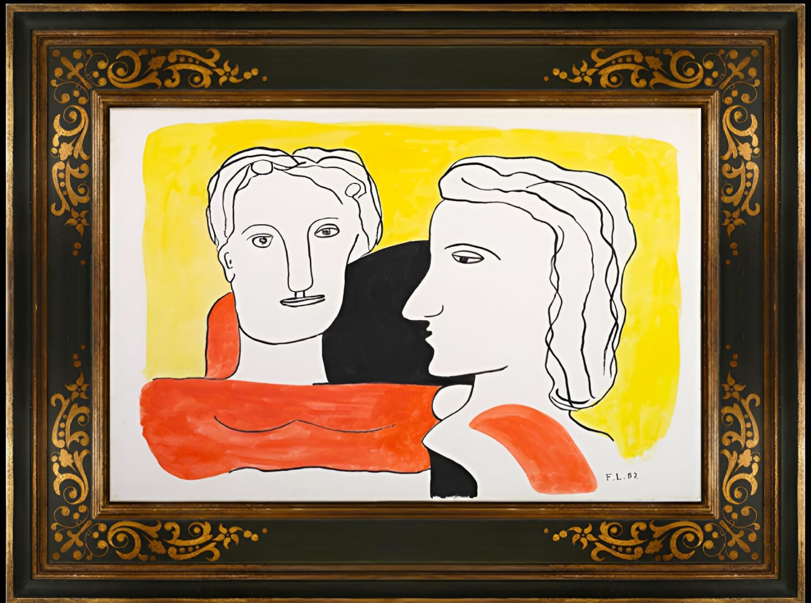 Fernand Léger, Deux Portraits, 1952