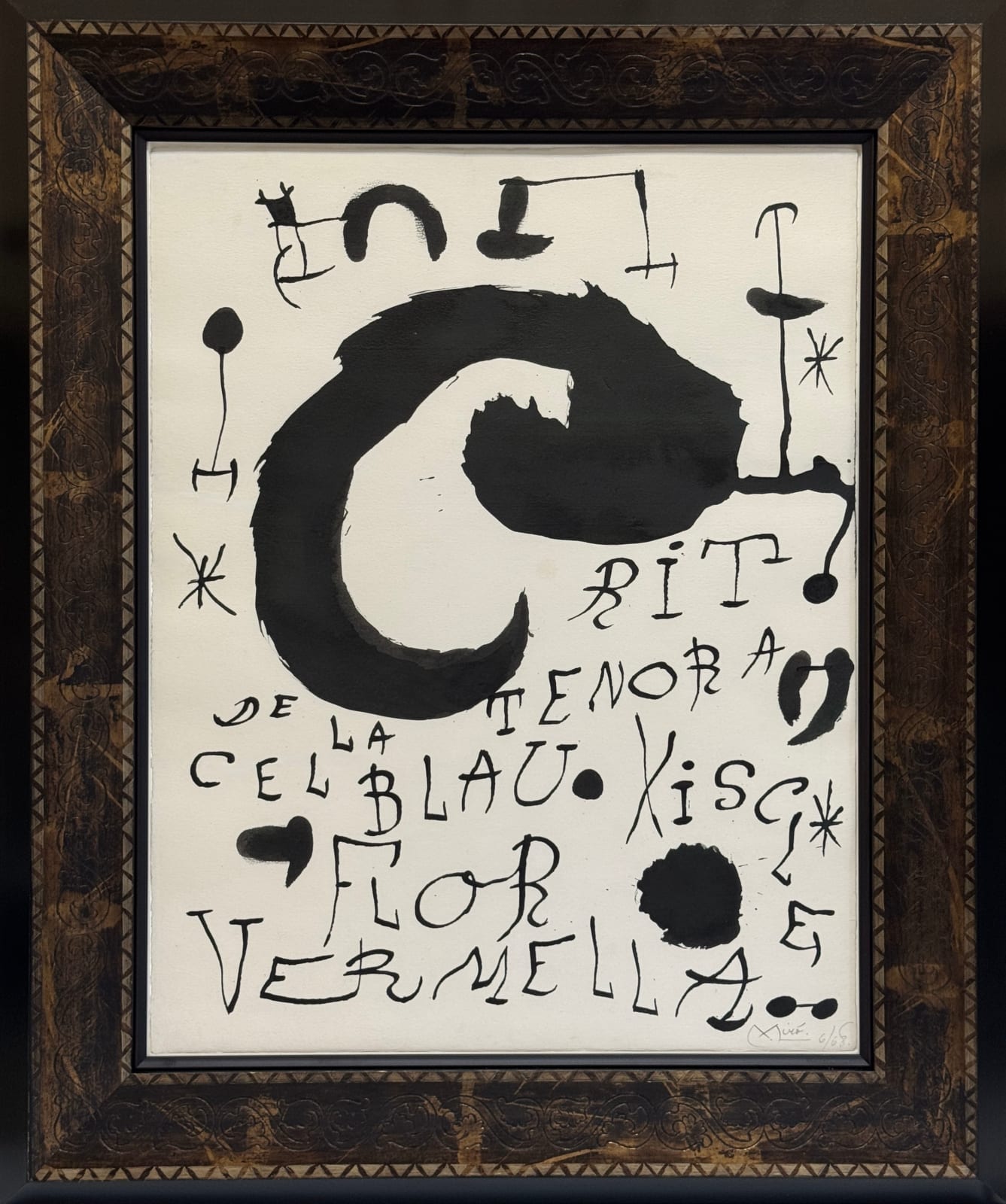Joan Miró, For "Les Essencies de la Terra", 1968