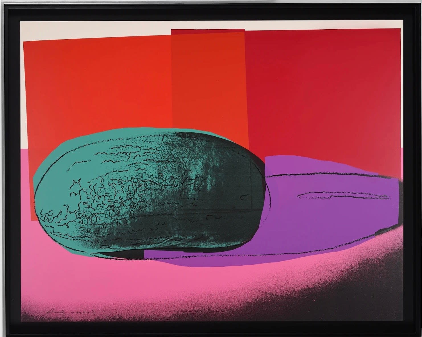 Andy Warhol, Watermelon, from Space Fruits, 1979
