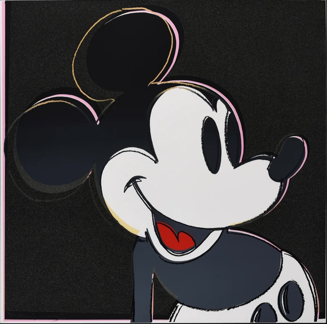 Andy Warhol, Mickey Mouse, 1981