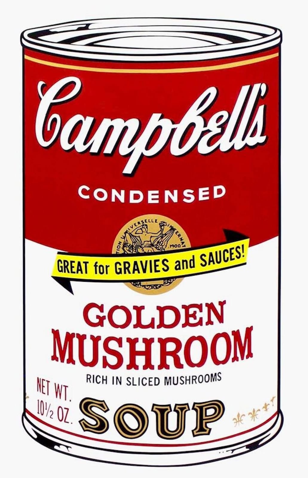 Andy Warhol, Golden Mushroom Soup, 1969