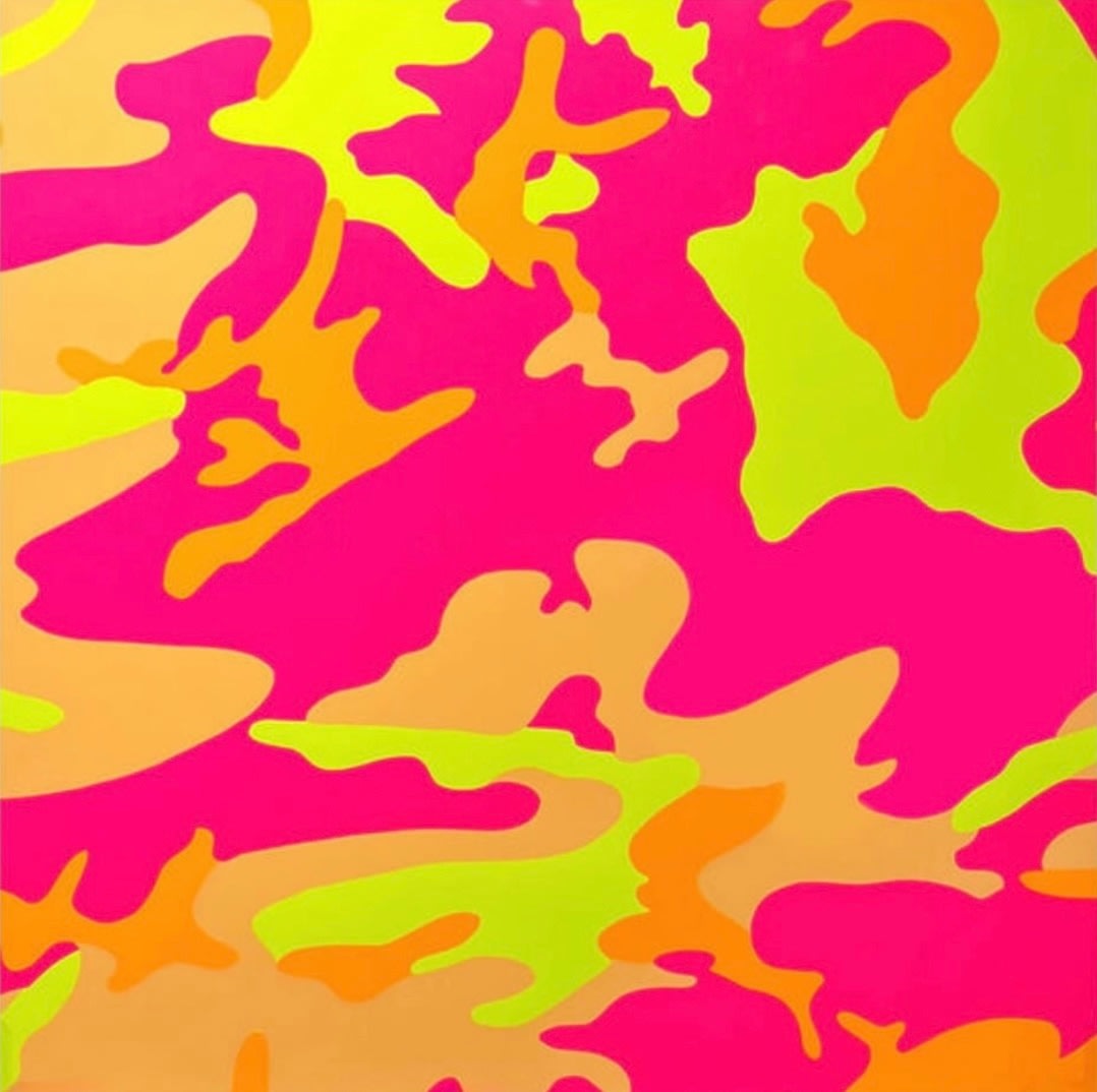 Andy Warhol, Camouflage F.S. II 409, 1987
