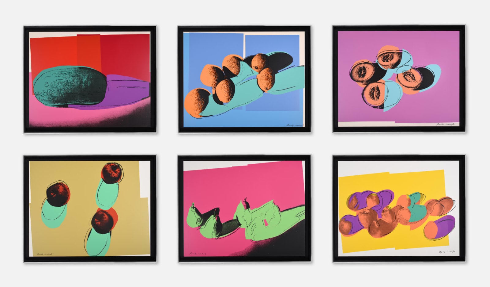 Andy Warhol, Space Fruit Complete Portfolio, 1979