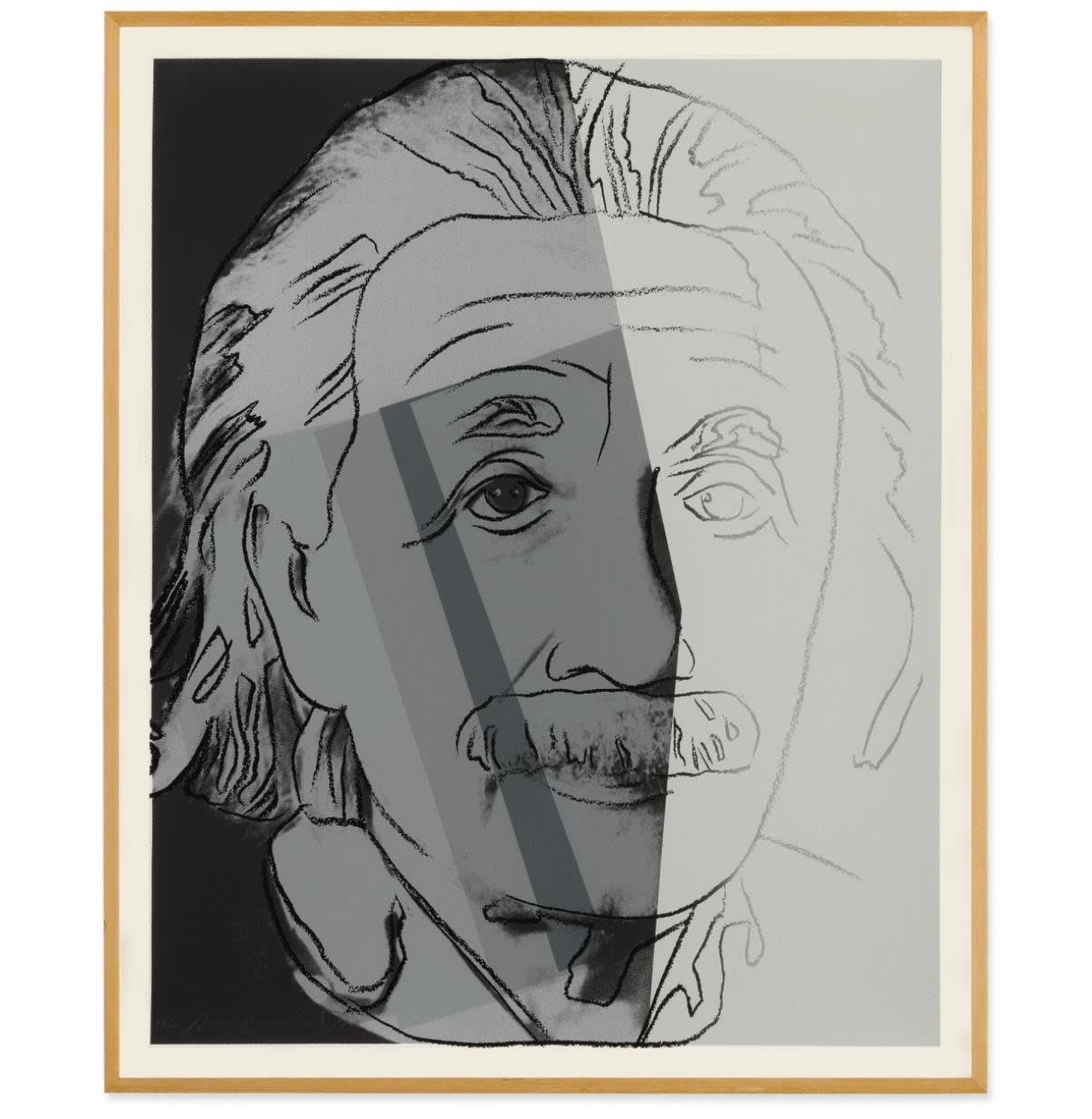 Andy Warhol, Albert Einstein FS.II 229, 1980