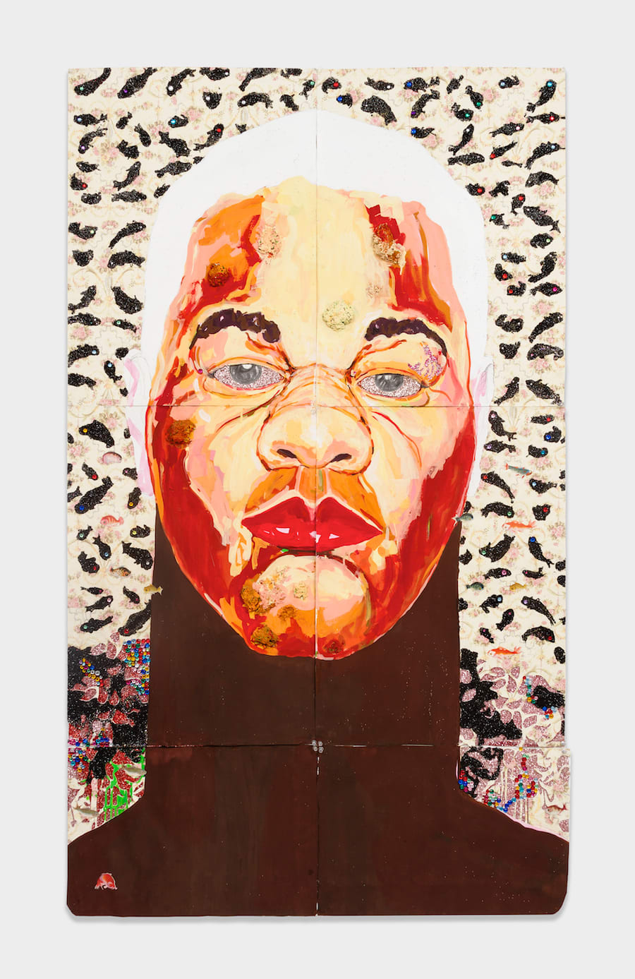 Ebony G. Patterson, Untitled (Blingas II) from Gangstas for Life, 2008