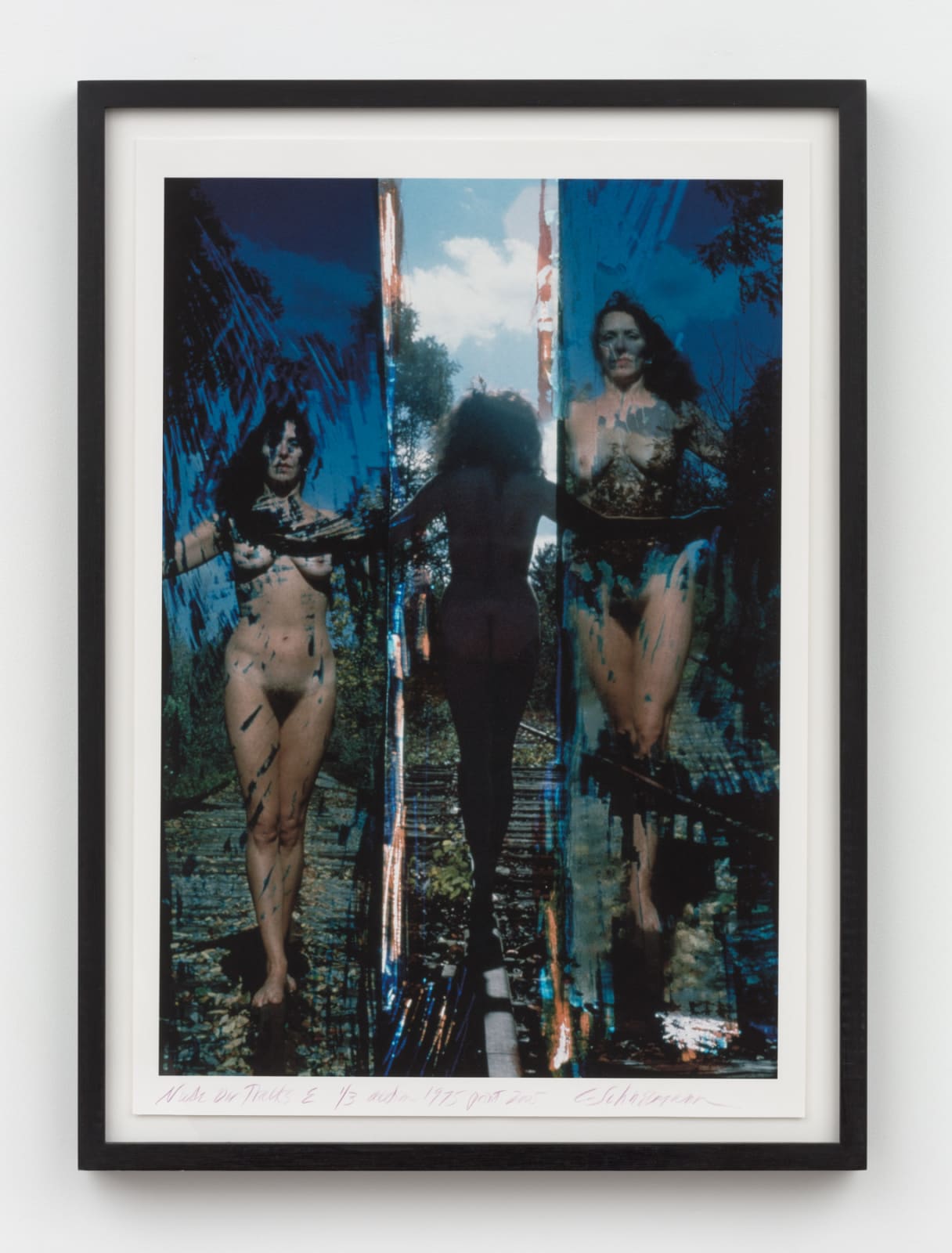 Carolee Schneemann, Nude on Tracks (E), 1975/2005