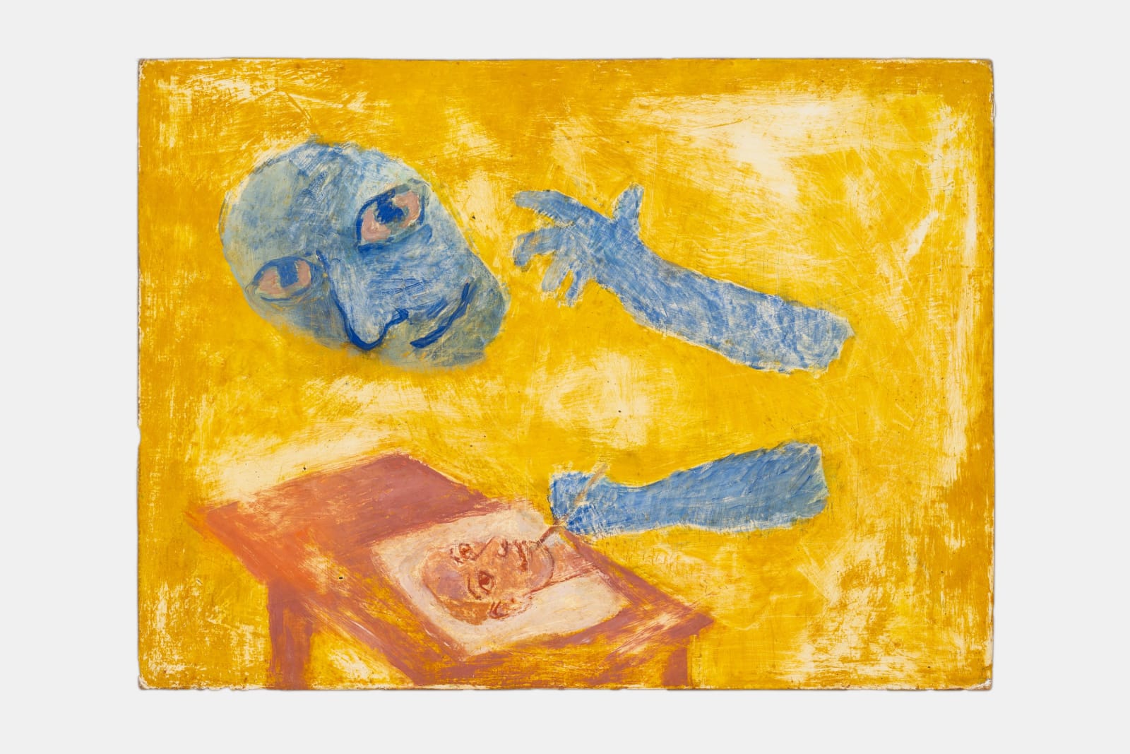 Ken Kiff, Untitled - Blue Arms Drawing, c. 1967-1969