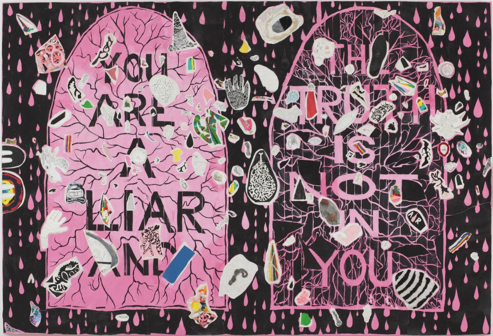 Trenton Doyle Hancock, You Are A Liar And The Truth Is NOT In You, 2010
