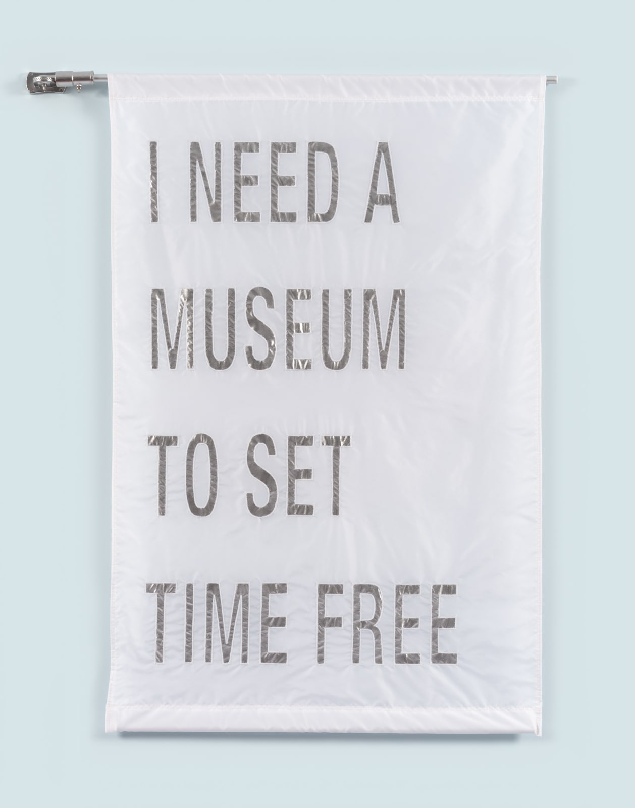 Andrea Geyer, Manifest / Banner (E1EN_Free), 2024