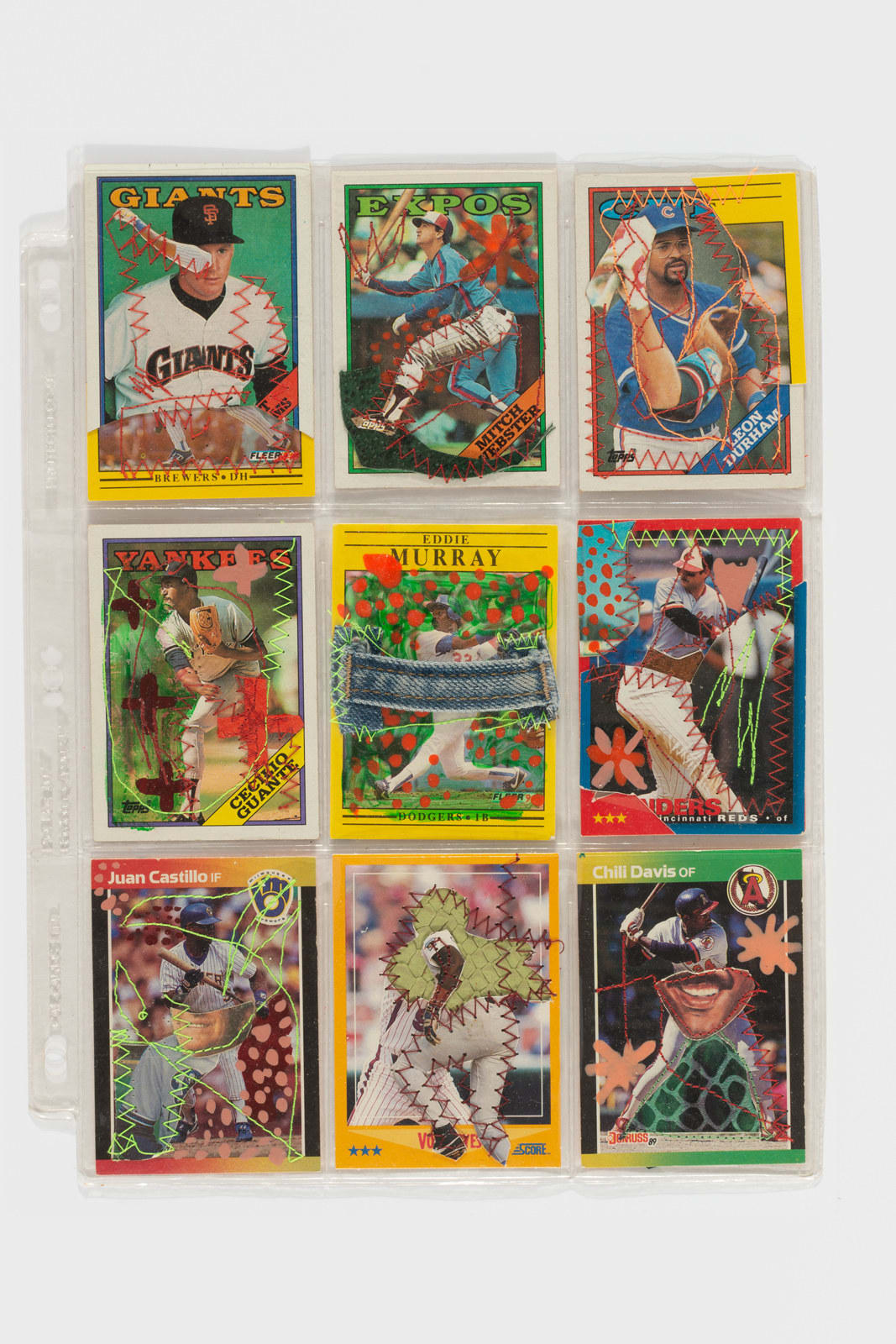 Gray Wielebinski, Baseball Card Sheet #4, 2020