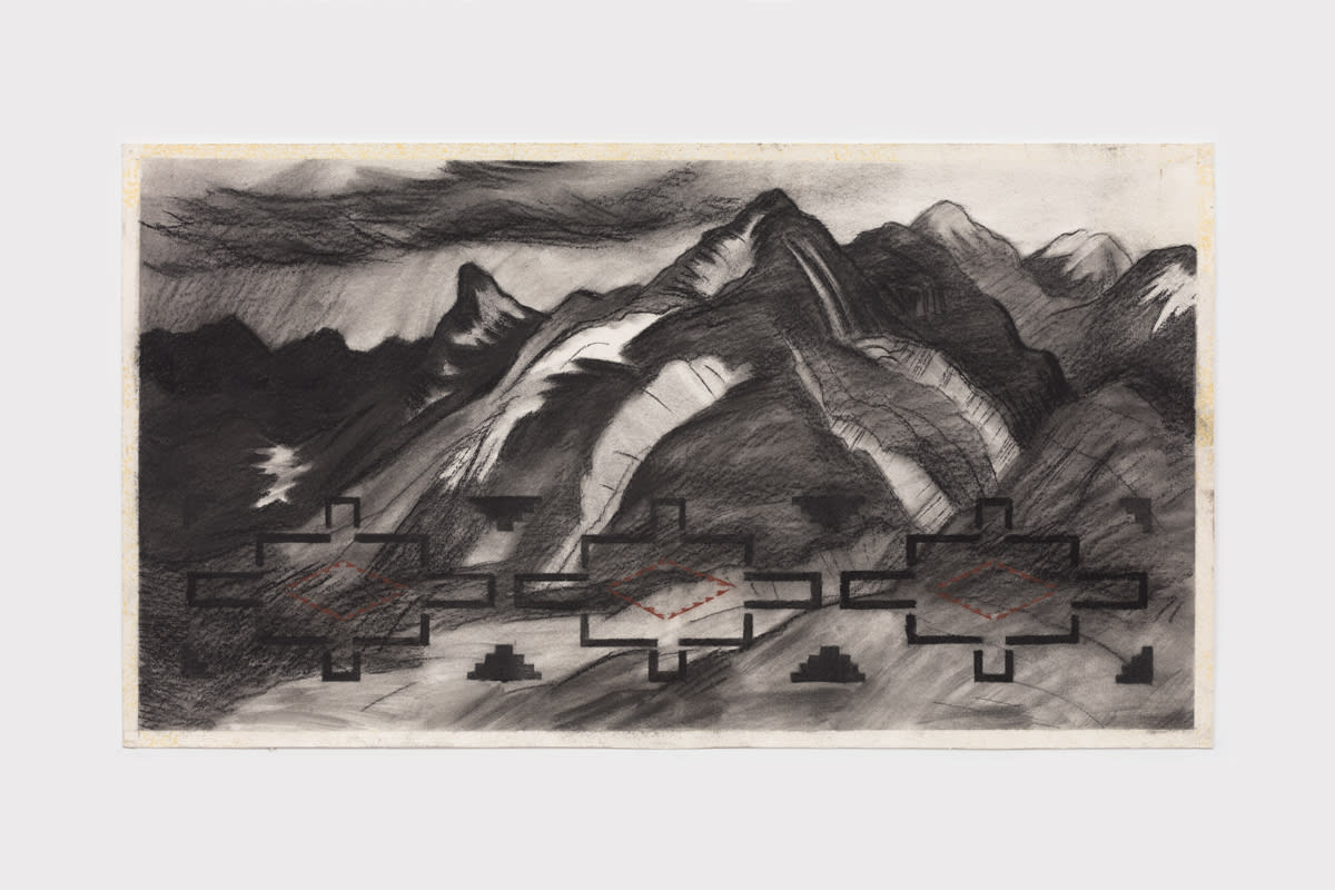 Kay WalkingStick, Taos Revisited, 2013