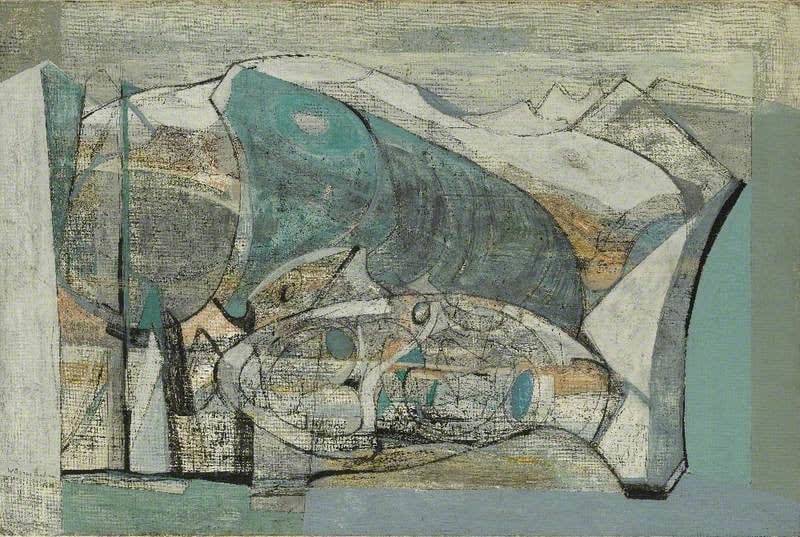 Wilhelmina Barns-Graham Grindelwald Glacier, 1950