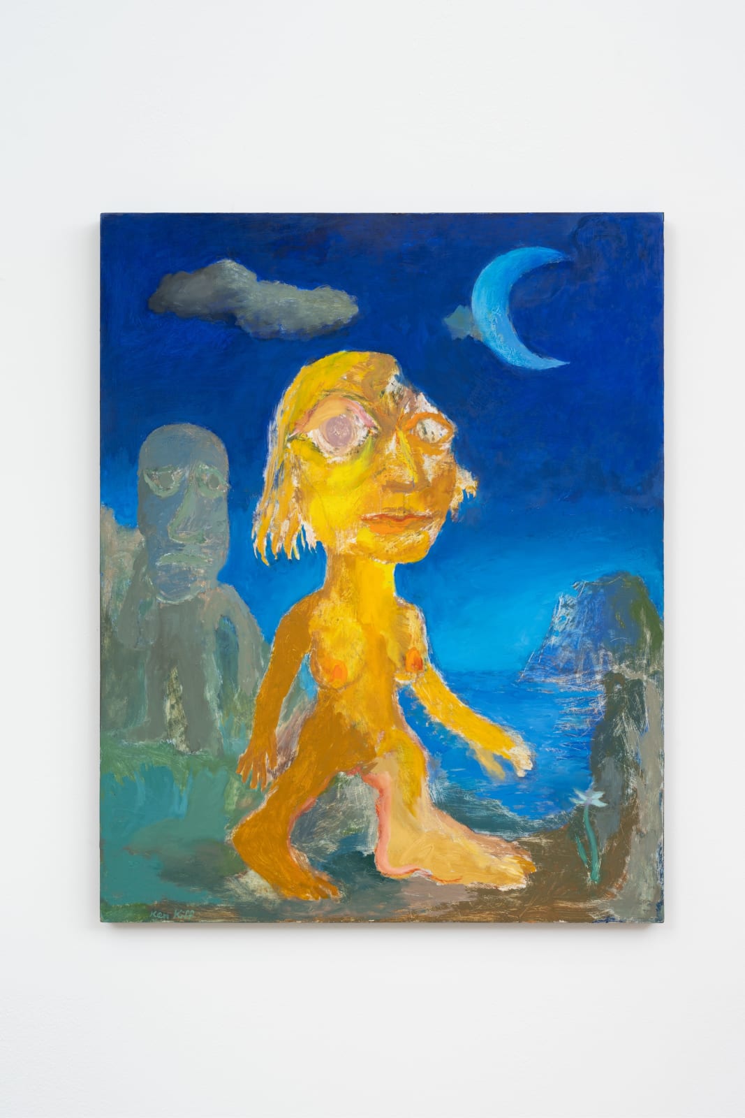 Ken Kiff, Woman in Moonlight, 1977-1980