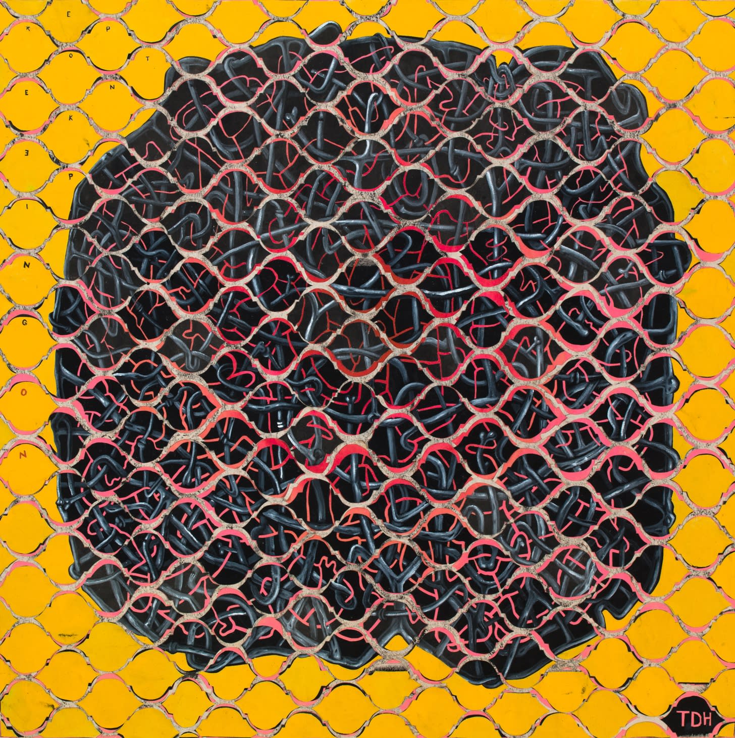 Trenton Doyle Hancock,  Kept on Keeping On, 2012