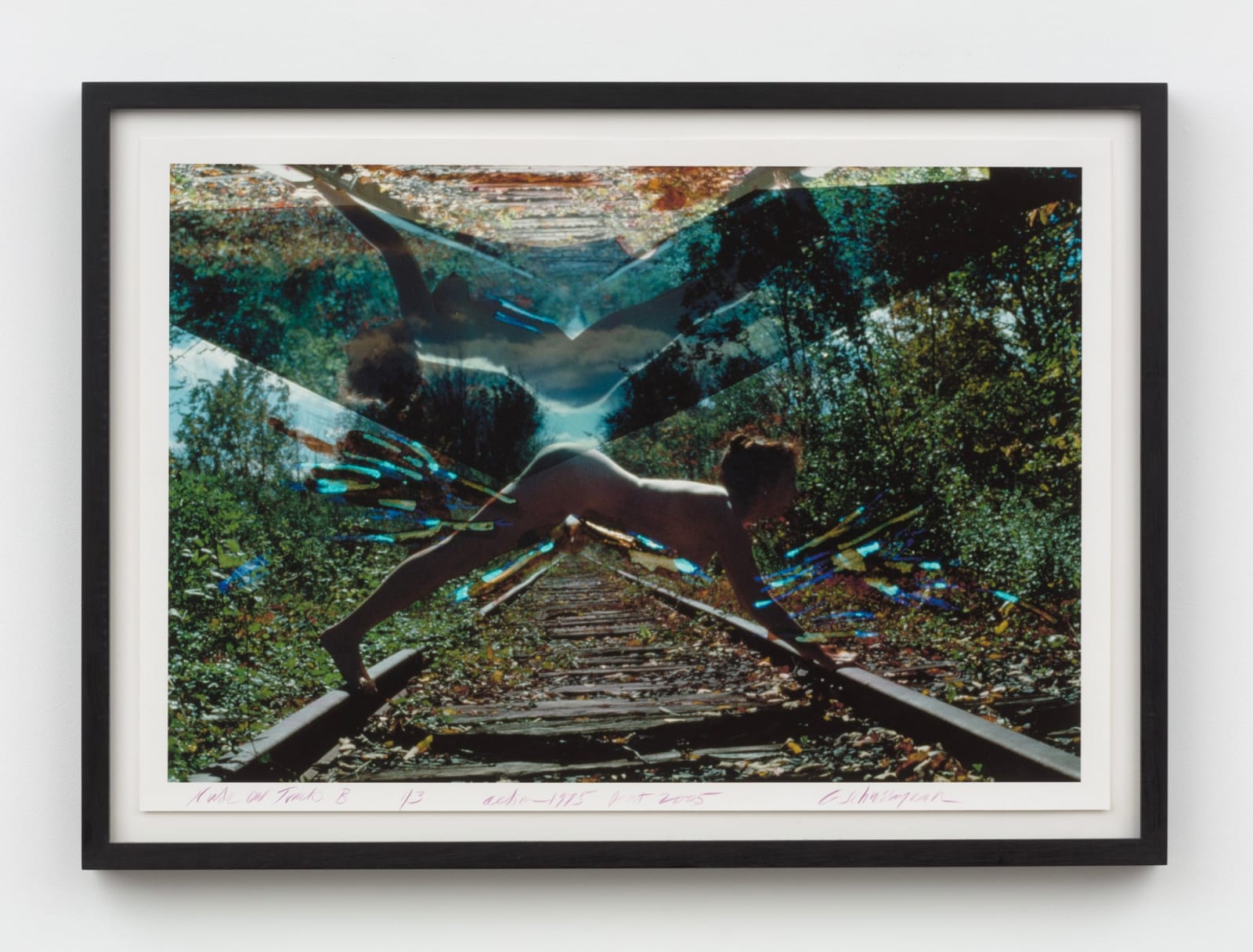 Carolee Schneemann, Nude on Tracks (B), 1975/2005
