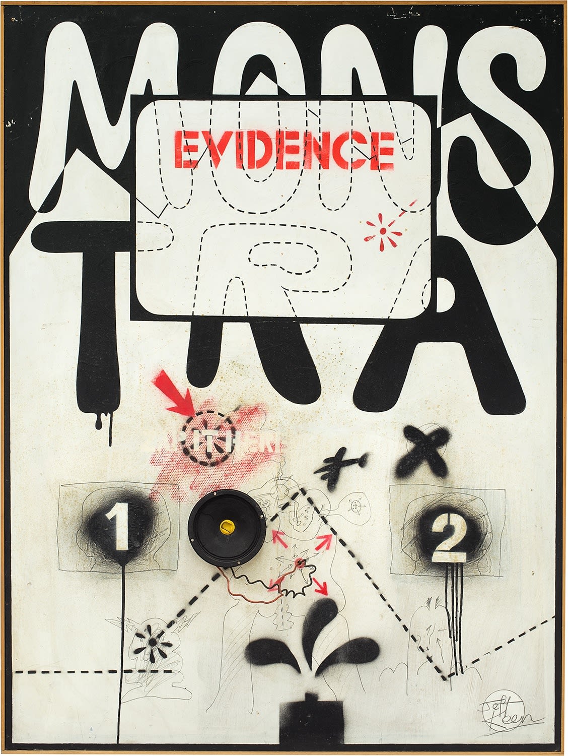 Jeff Keen, Monstra Evidence, 1967