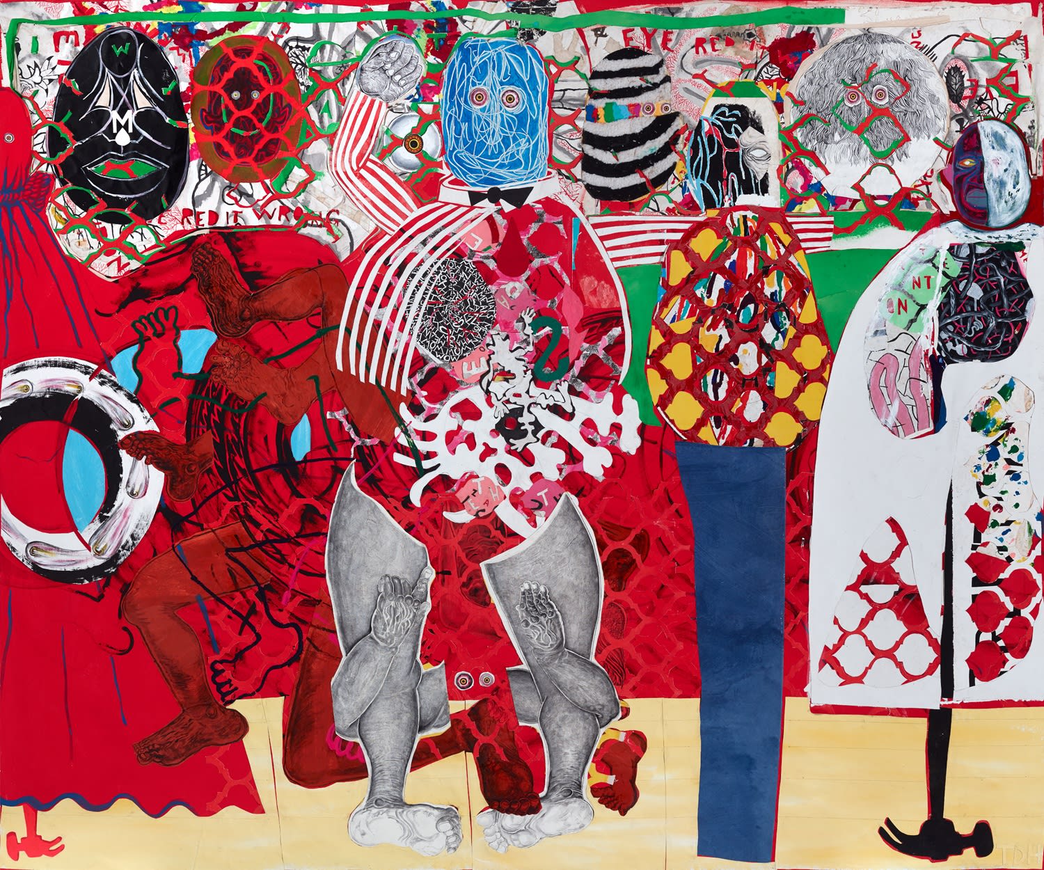 Trenton Doyle Hancock, I Want to Be at the Meeting After the Separation, 2014