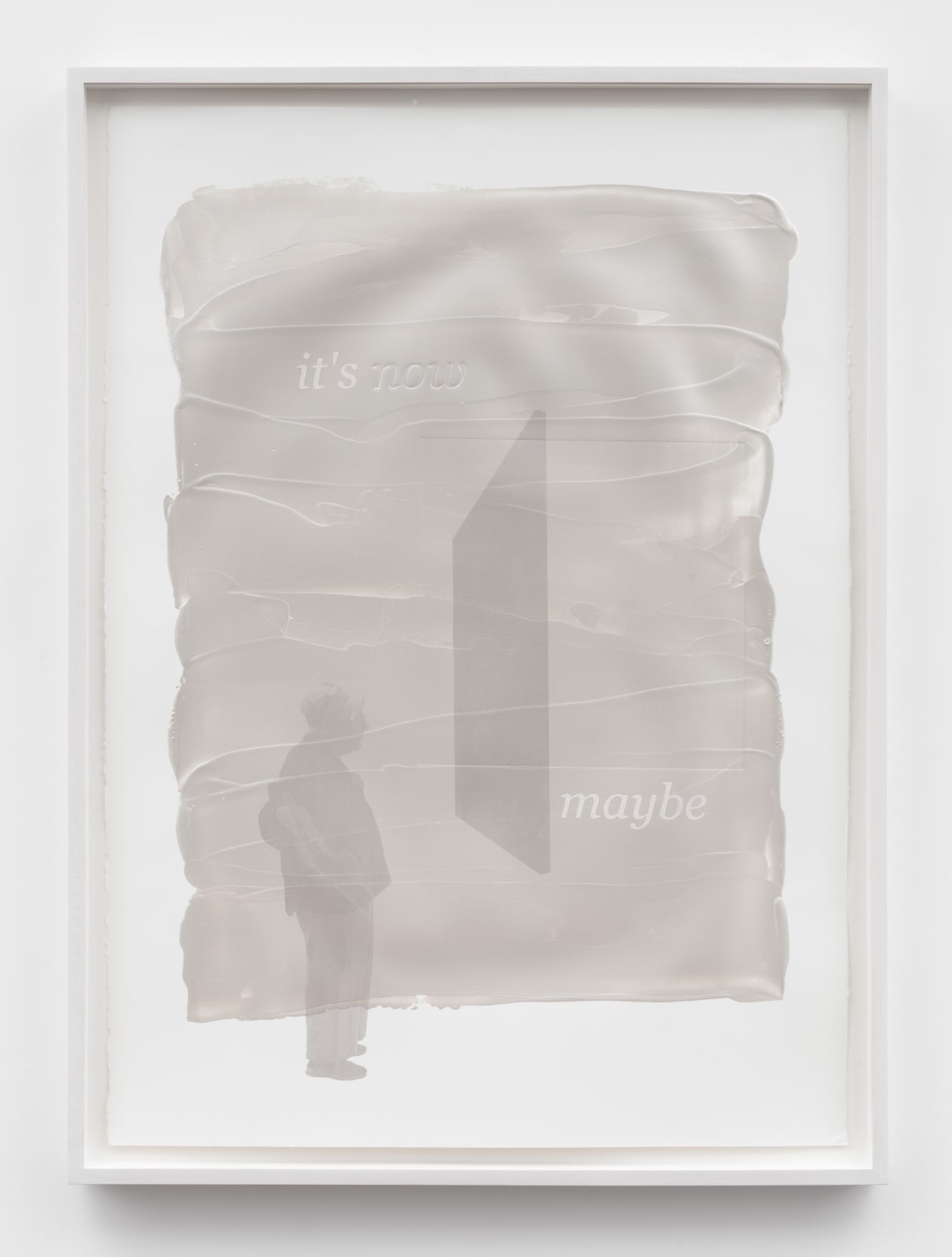 Andrea Geyer, Shadow Box (it’s now, maybe), 2019
