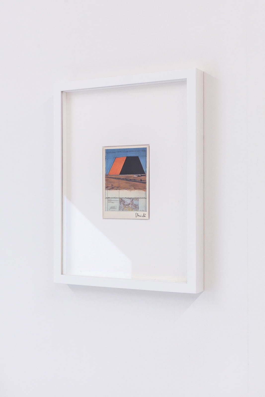 Christo, Signed Postcard - The Mastaba of Abu Dhabi, 20th Century