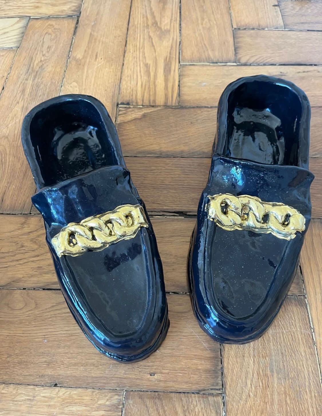 Karo Kuchar, Time is Running I (Loafers), 2025