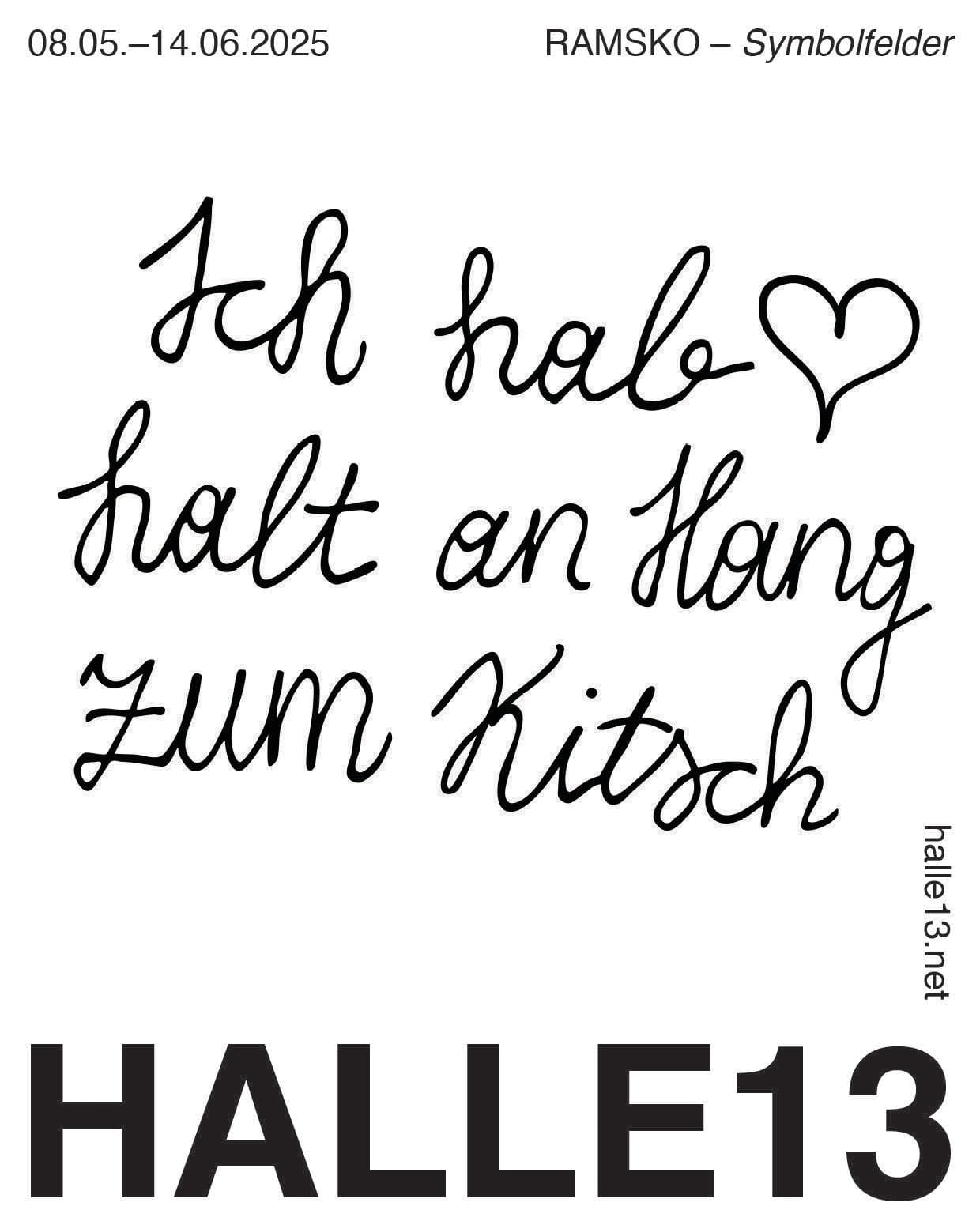 Halle Group, Poster - Ramsko Symbolfelder, 2025