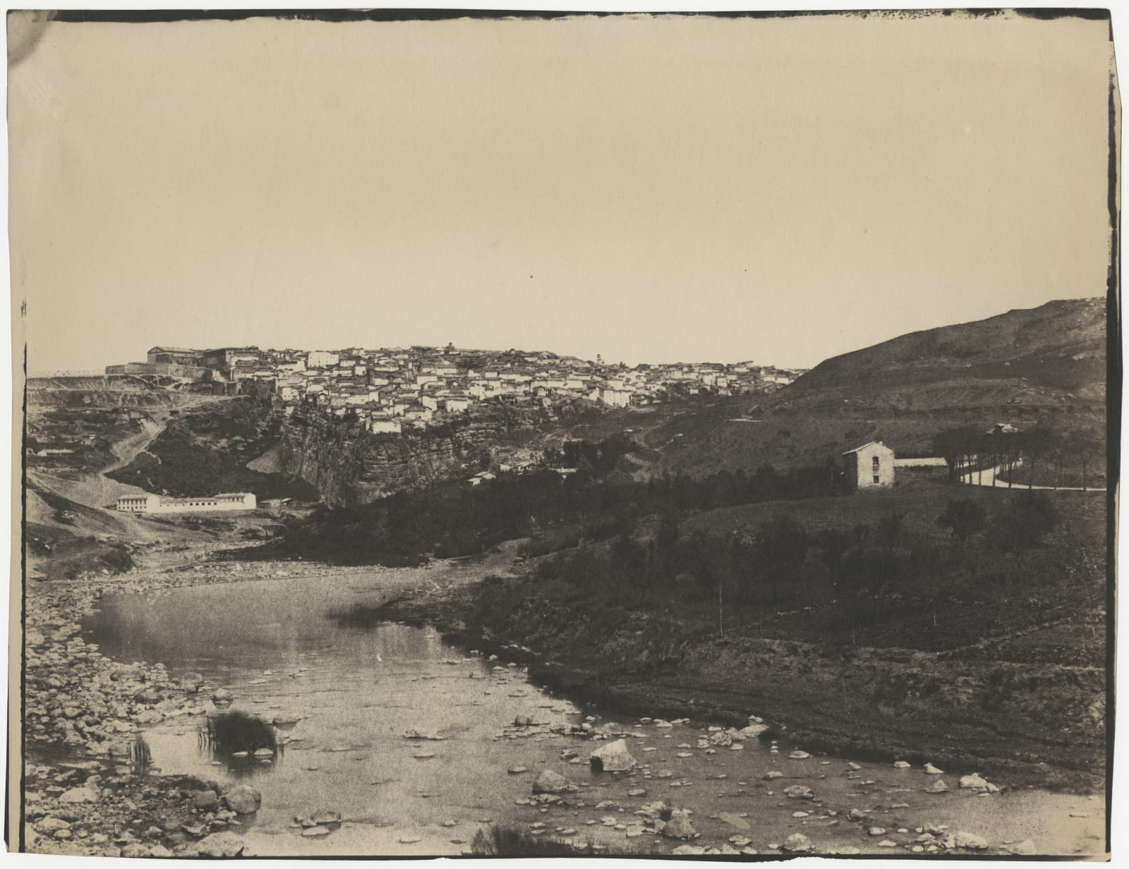 John Beasley Greene (American, born in France, 1832-1856), Landscape, Constantine, Algeria, 1855-1856