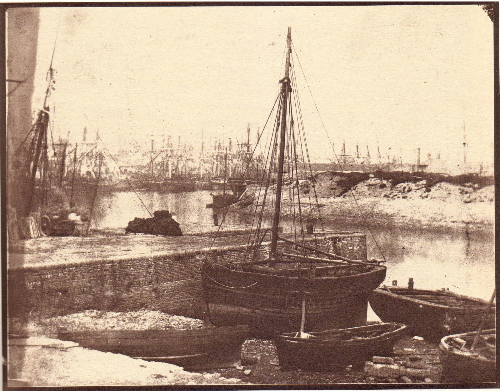 Rev. Calvert Richard Jones (Welsh, 1802-1877), Swansea Harbour, mid 1840s
