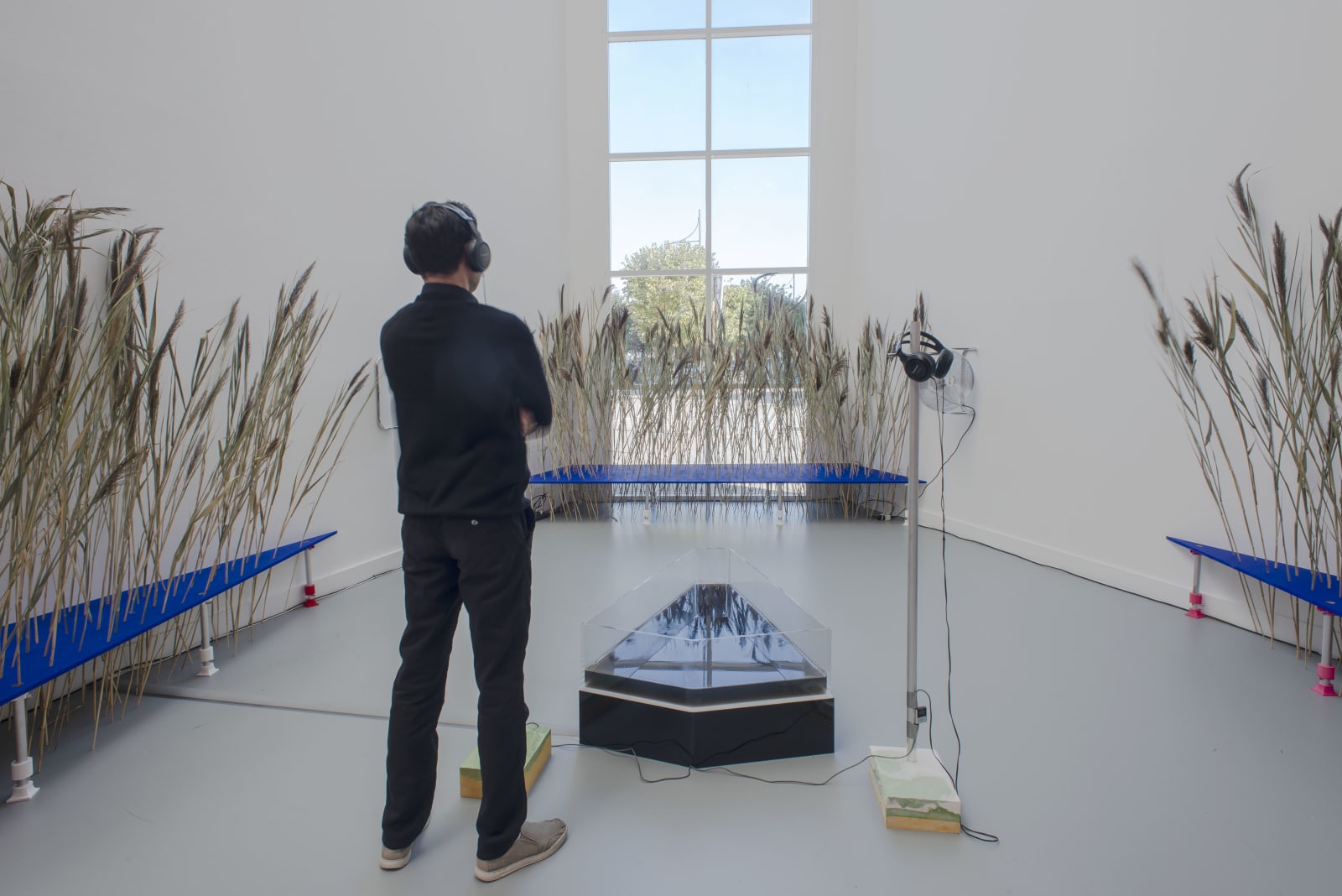 Haseeb Ahmed, The Wind Egg Water Tunnel, 2018
