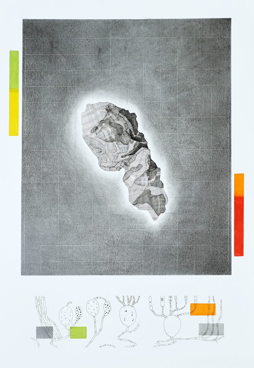 Amélie Bouvier, Potentially Hazardous Portraits #4, 2021
