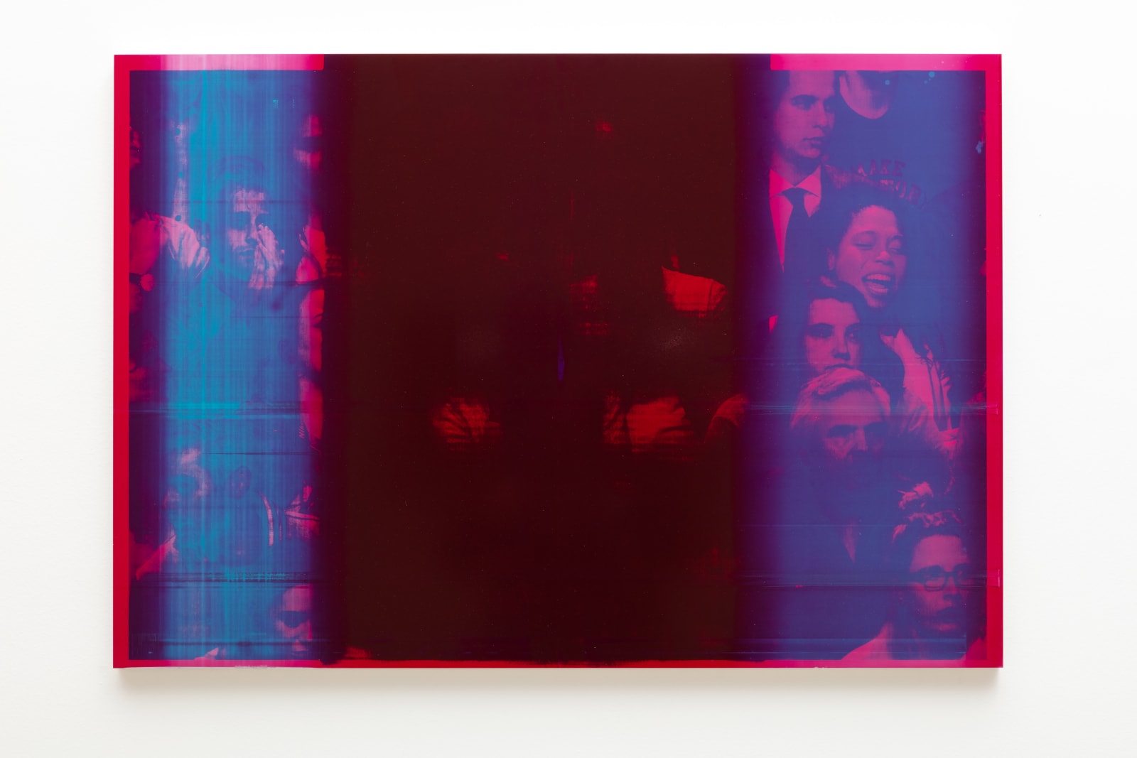 Emmanuel Van der Auwera, Memento 19 (Red V, Study for Nuit Américaine), 2018