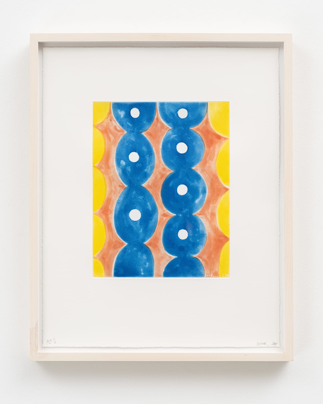 Chris Martin, Seven Twice (Red, Yellow, Blue), 2008