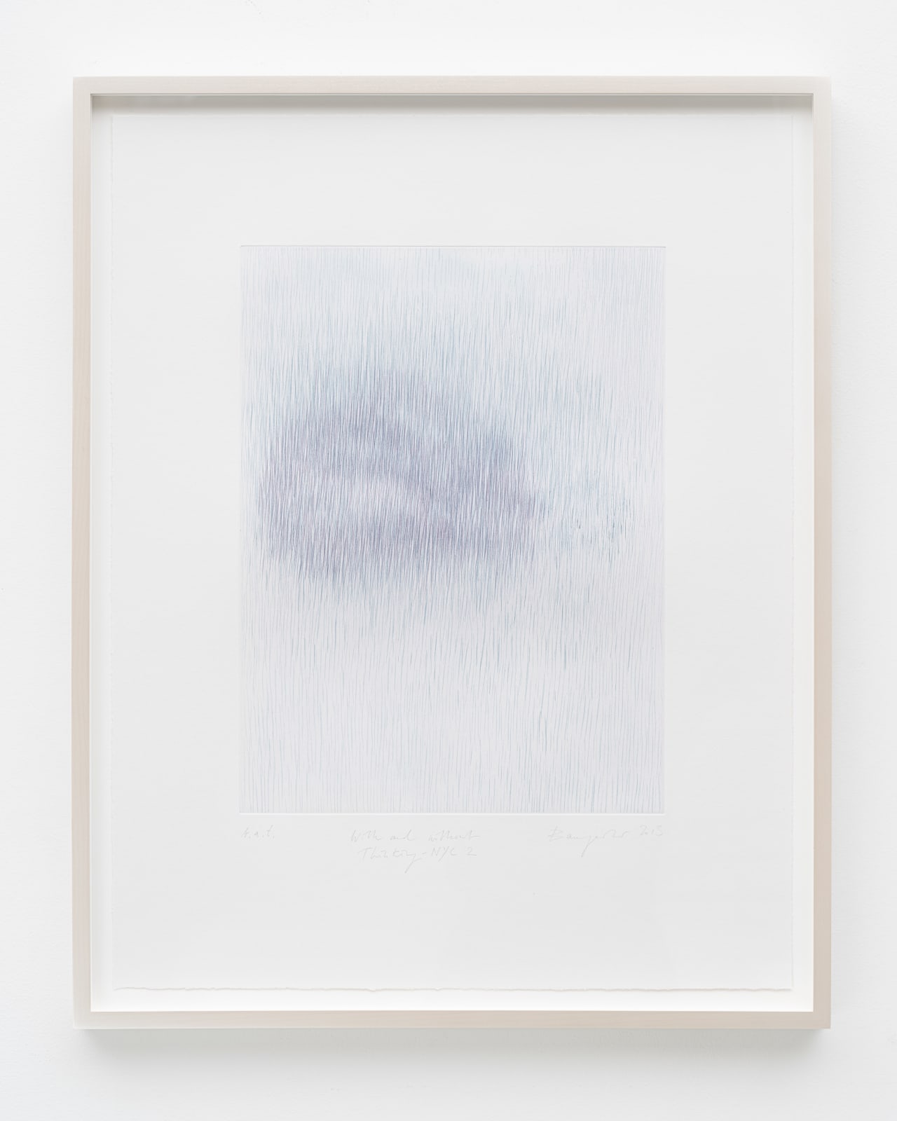 Christiane Baumgartner, With and without Thinking - NYC 2, 2013