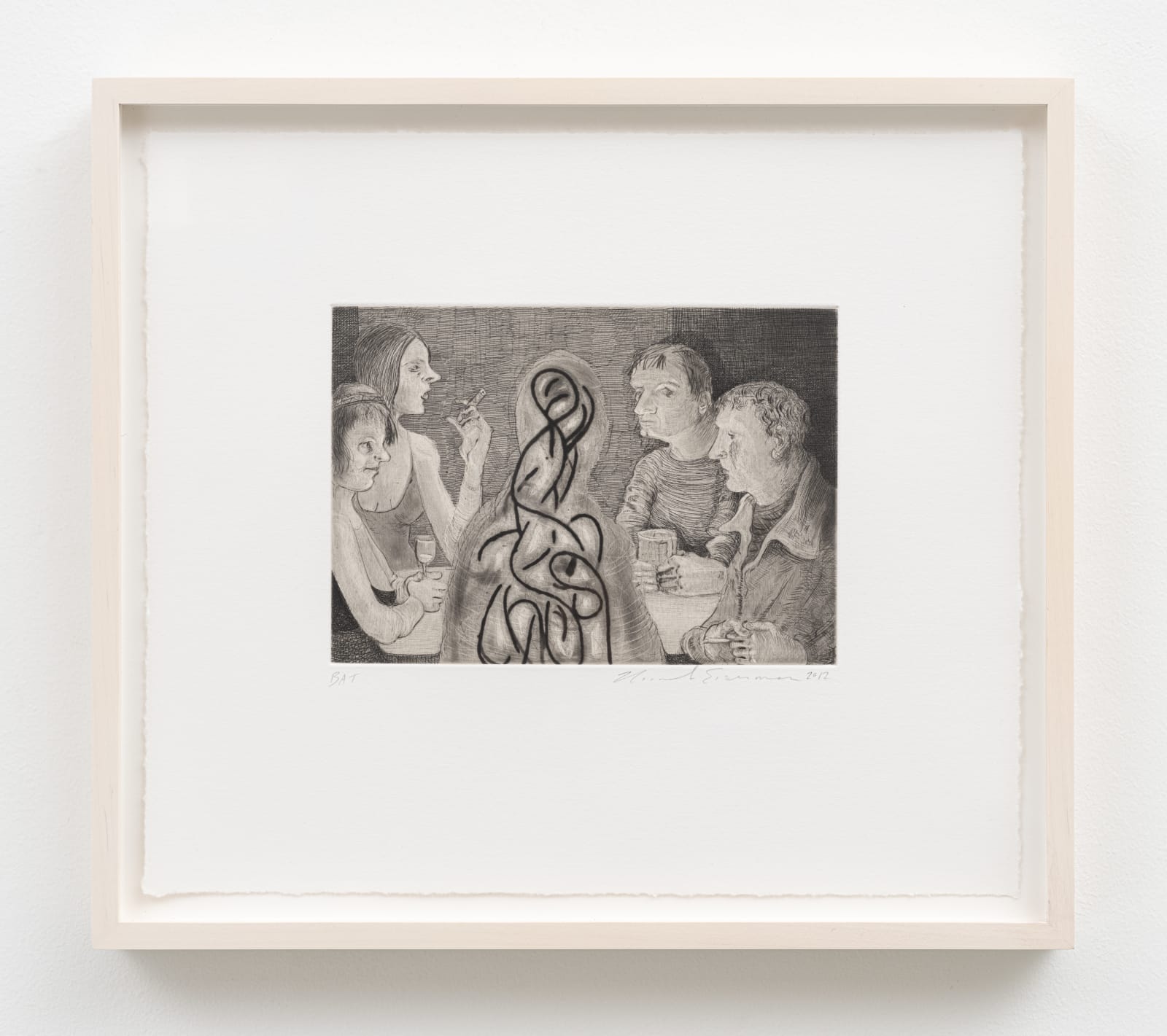 Nicole Eisenman, Drinks At Julius, 2012