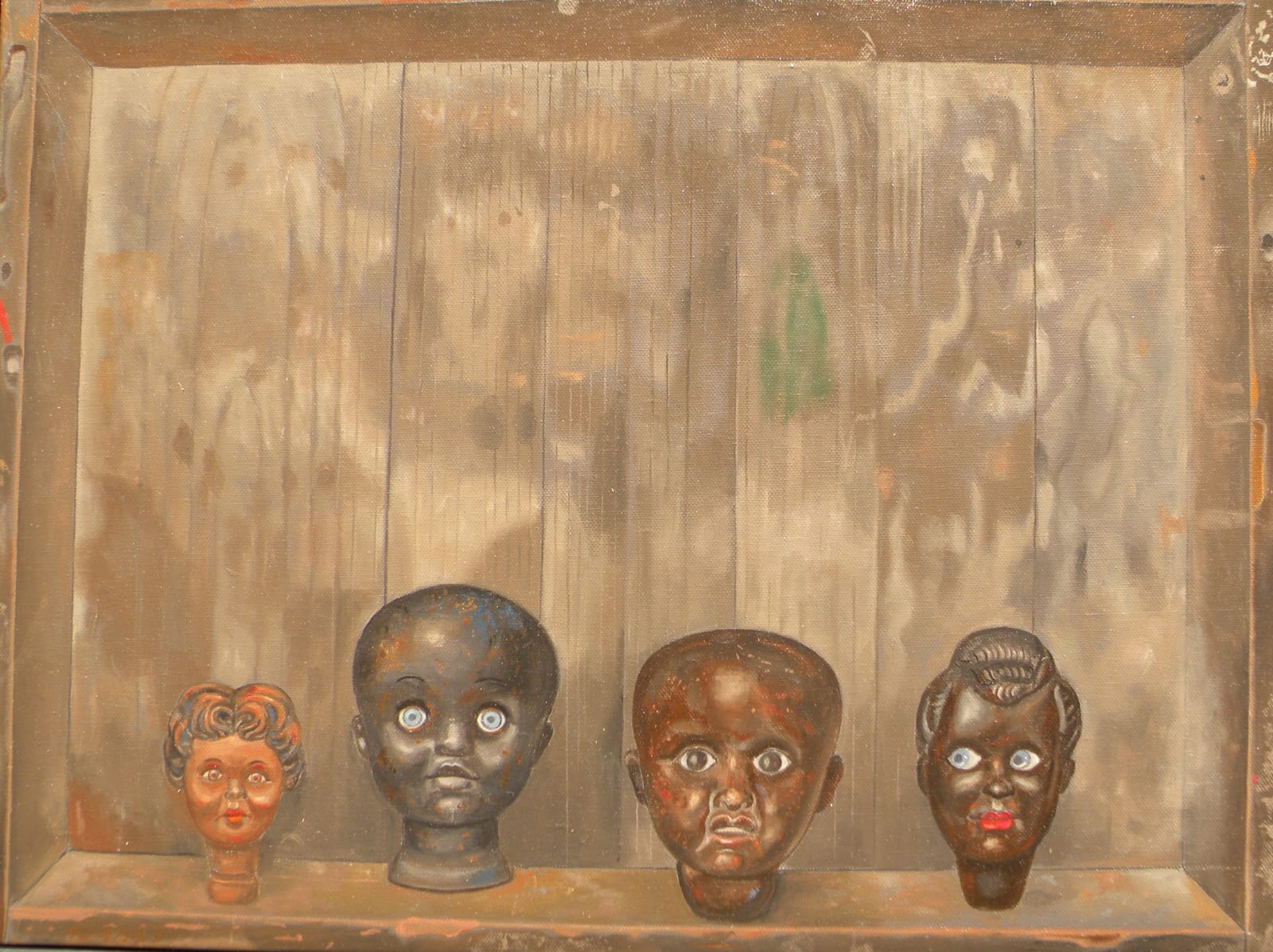Manuel Hughes, Heads (II), 2014