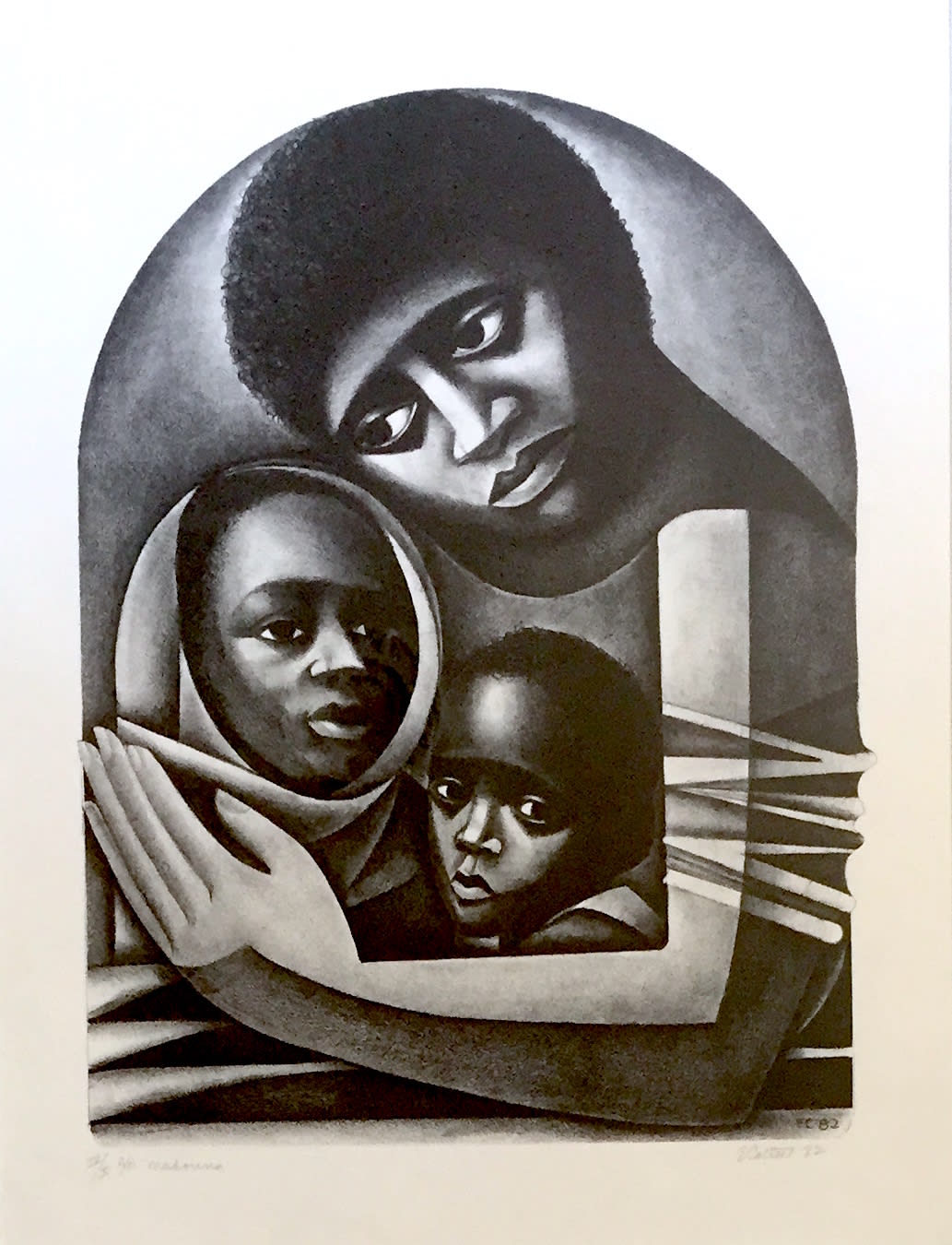 Elizabeth Catlett, Madonna, 1982