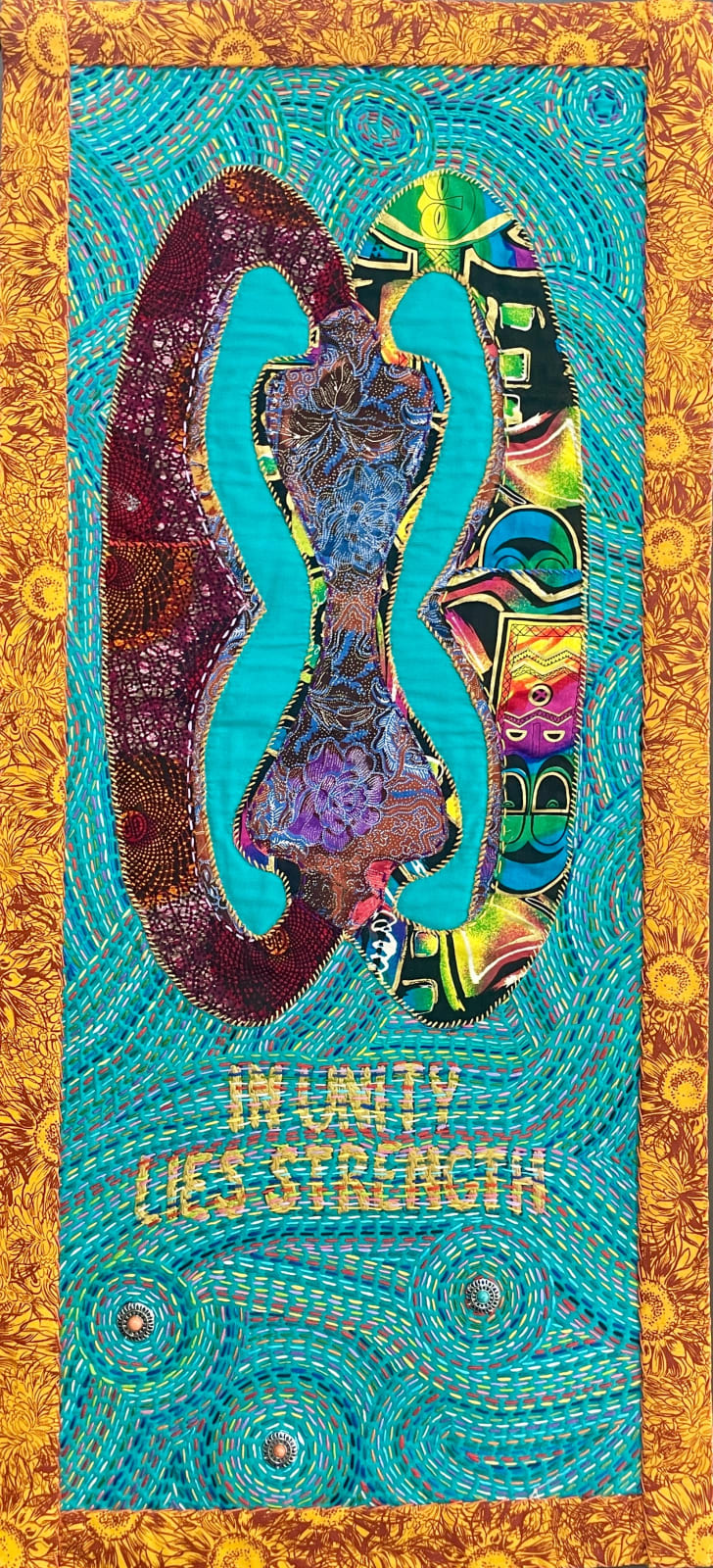 Alice Aida Ayers, Nkonsonkonson (Unity in human relationships), 2025