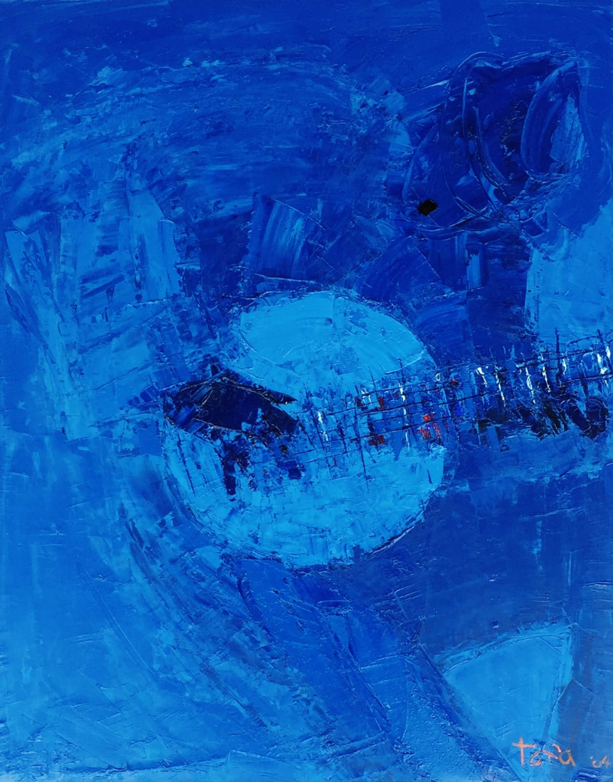 TAFA, Banjo at Moonlight, 2004.0