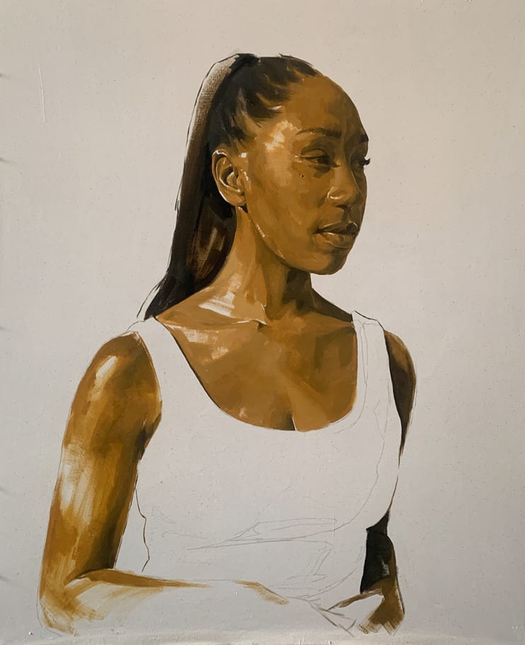 Louise Mandumbwa, Untitled (Kayla), 2024