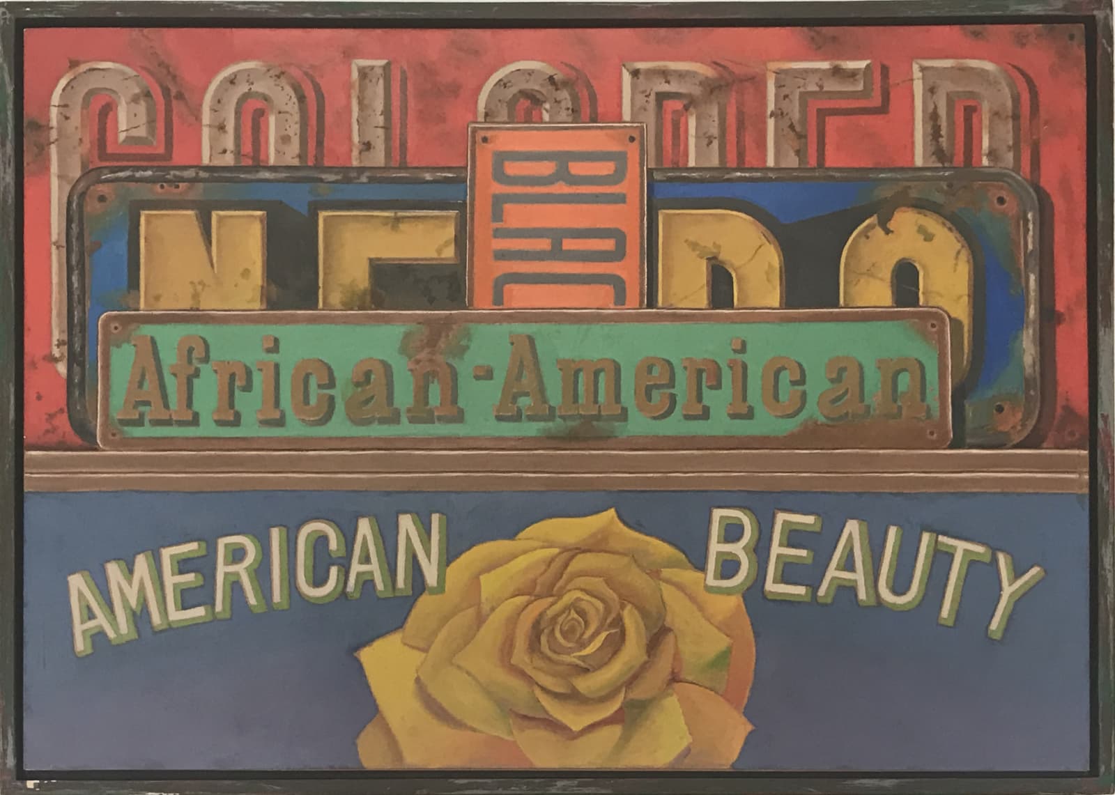 Manuel Hughes, American Beauty Series, IV, 2018