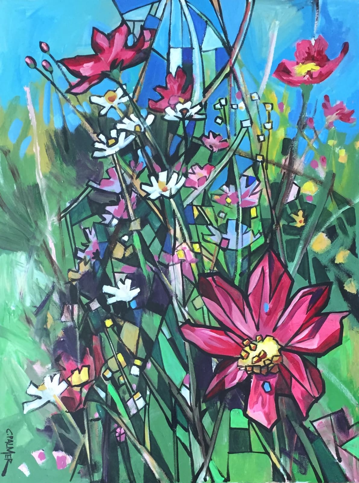 Charly Palmer, (Floral Garden)