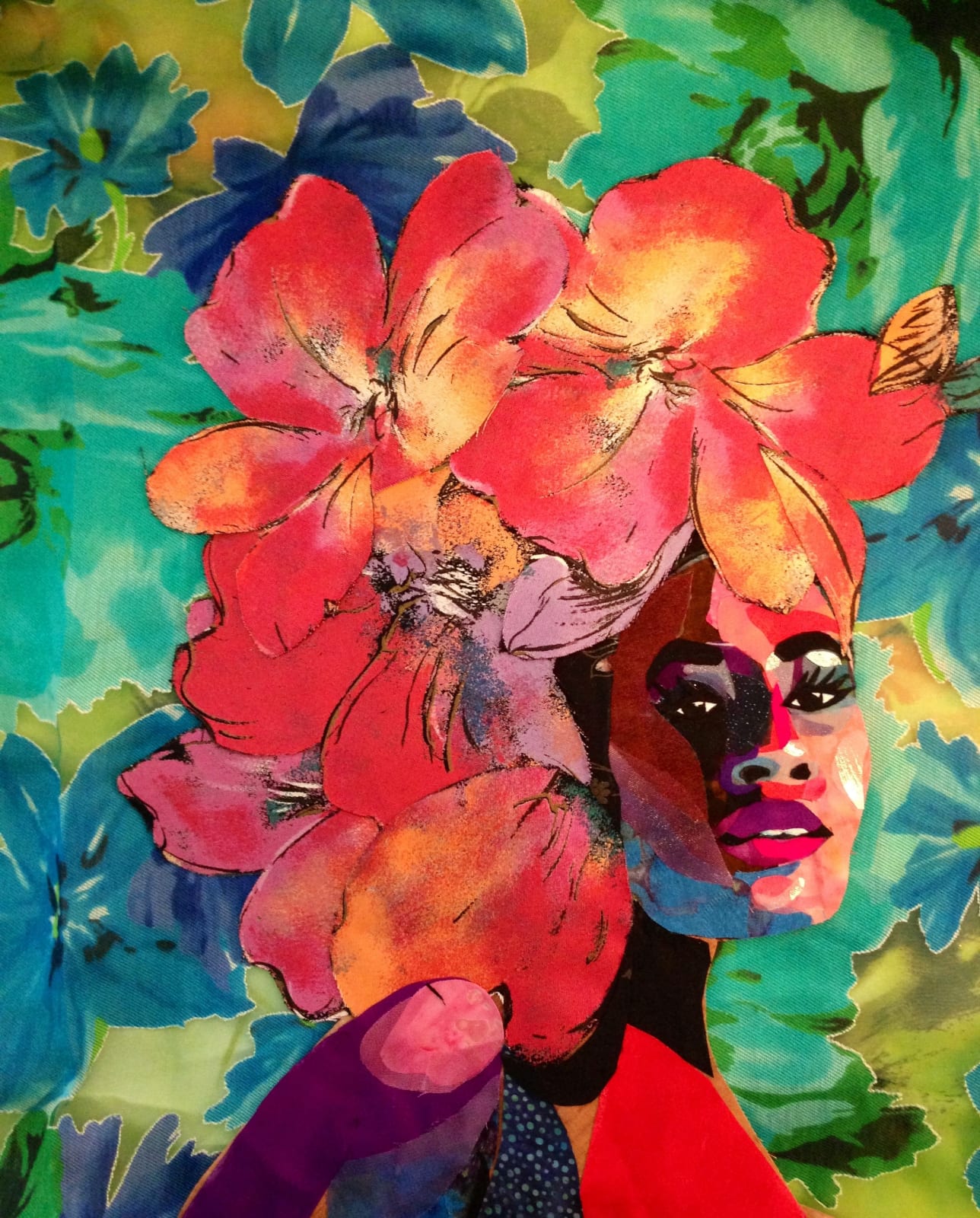 Bisa Butler, Black Orchid