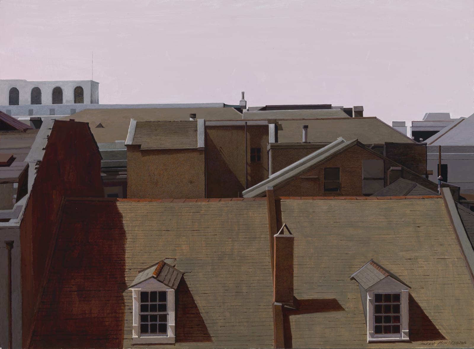 Dean Mitchell, New Orleans Roof, c 2016