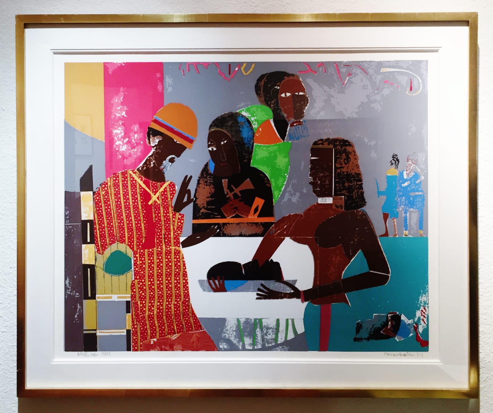 Romare Howard Bearden, Salome (John the Baptist), 1974