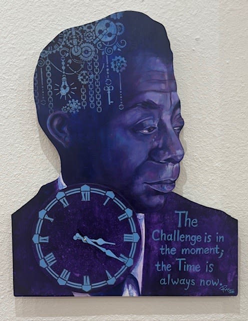 Rex DeLoney, The Time Is Always Now: James Baldwin, 2025